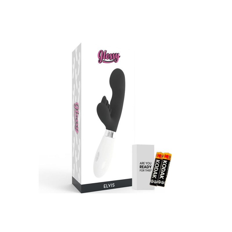 Glossy - Elvis Rabbit Negro | Vybes.it