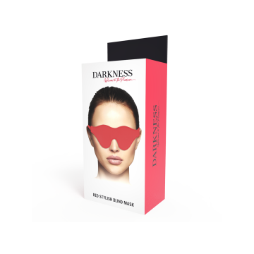 DARKNESS - ROTE MASKE - DARKNESS BONDAGE - Ganze Masken
