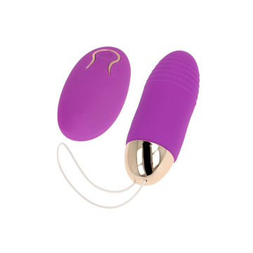 Ohmama - Uovo Vibrante Telecomando 10 Velocità Viola | Vybes.it