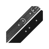 Darkness - Schwarze Verstellbare Handschellen Mit Doppeltem