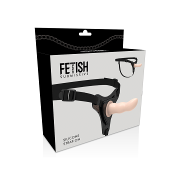 Fetish Submissive Harness - Silikon - Fleisch - G - Spot 12,5 Cm |