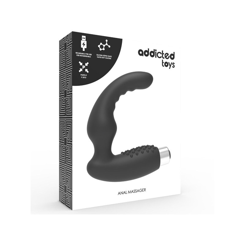 Addicted Toys - Prostatic Vibrator Rechargeable Model 2 - Black |