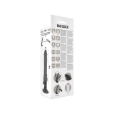 Basecock - Vibratore Realistico Telecomando Nero 19.5 Cm - O - 4 Cm