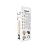 Basecock - Vibrador Realístico Control Remoto Natural 21 Cm - O - 4