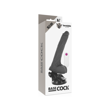 Basecock - Vibrateur Articulable Télécommande Noir 18.5 Cm - O - 4