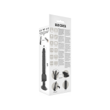 Basecock - Vibratore Realistico Telecomando Nero 18.5 Cm - O - 4Cm