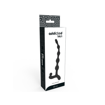 ADDICTED TOYS - SFERE ANAL 22 CM NERO - Perline anali | Vybes.it
