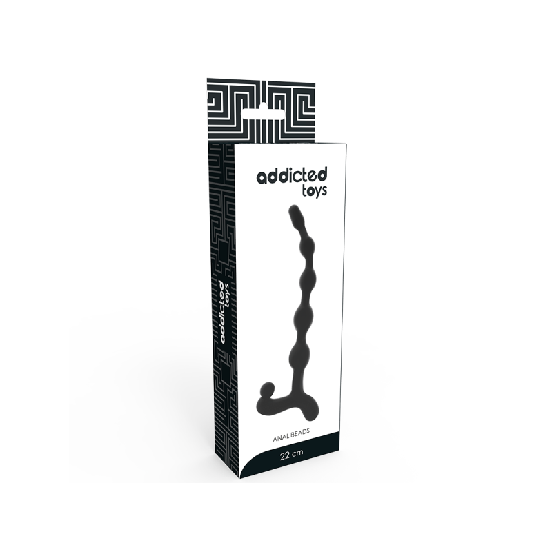 ADDICTED TOYS - SFERE ANAL 22 CM NERO - Perline anali | Vybes.it