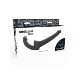 Addicted Toys - Dildo Con Arnés Sin Sujeción Negro | Vybes.it