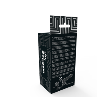 Addicted Toys - Plug Anal Avec Anneau Pénis Noir | Vybes.it