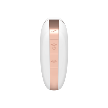 Satisfyer - Love Triangle Estimulador Y Vibrador Blanco | Vybes.it