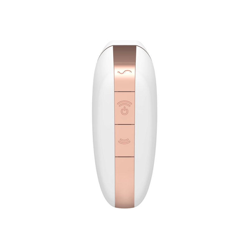 Satisfyer - Love Triangle Estimulador Y Vibrador Blanco | Vybes.it