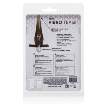 CALEXOTICS - MINI VIBRO TEASE BLACK