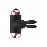 Coquette Chic Desire - Cock Ring Anillo Vibrador Negro / Gold |