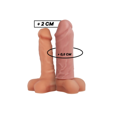 Virilxl - Extension De Pene Liquid Silicone V3 Natural | Vybes.it
