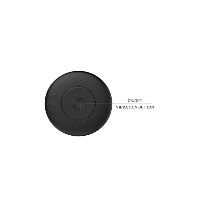 Mr Play - Plug Anal Vibrador Negro Recargable | Vybes.it