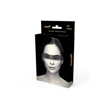 Coquette Chic Desire - Antifaz Encaje Negro Cinta | Vybes.it