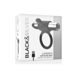 Black&Silver - Cameron Anillo Recargable Silver | Vybes.it