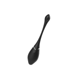 Black&Silver - Jenell Rechargeable Vibrating Egg | Vybes.it