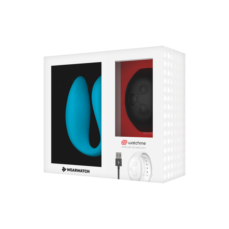 Wearwatch - Vibrador Dual Technology Watchme Añil / Azabache |