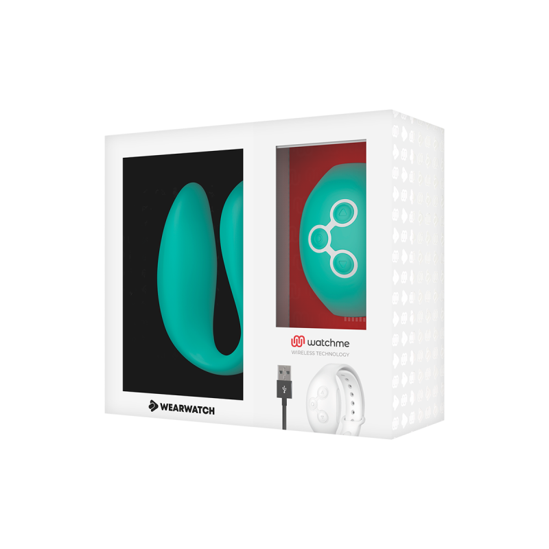 Wearwatch - Vibrador Dual Technology Watchme Light Green | Vybes.it