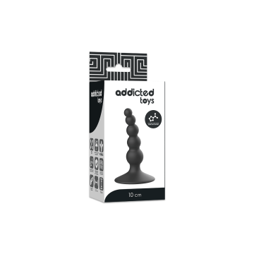 ADDICTED TOYS Plug Sessuale Anale 10 Cm Negro: plug anal | Vybes.it