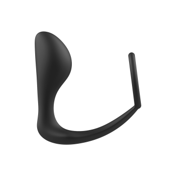 Addicted Toys - Plug Anal Con Anillo Silicona Negro | Vybes.it