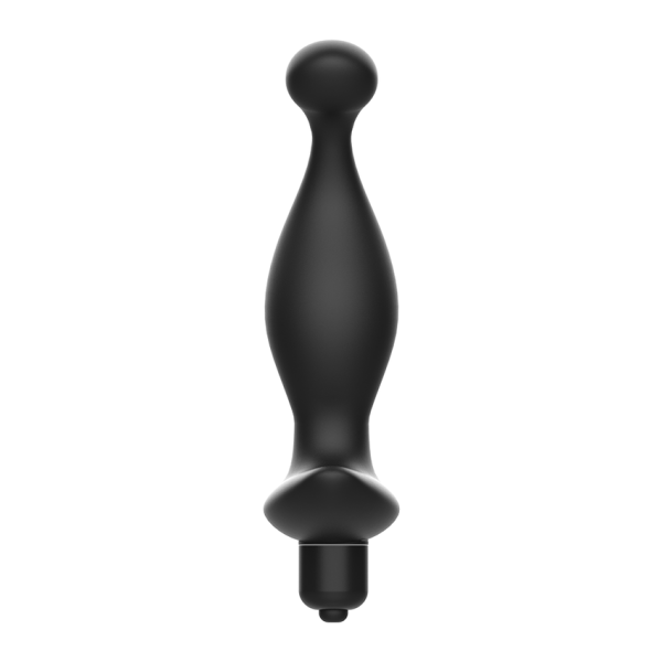 ADDICTED TOYS - MASSEUR ANAL AVEC VIBRATION NOIRE MODÈLE 1