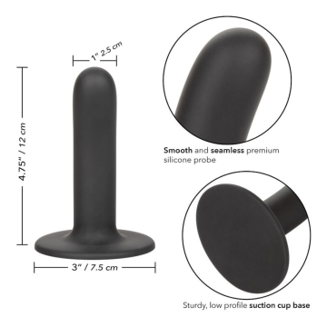 CALEXOTICS - BOUNDLESS DILDO LISO 12 CM COMPATIBLE CON ARNÉS