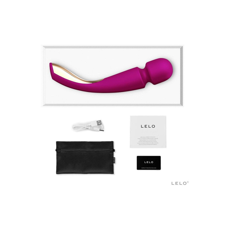 Lelo - Smart Wand Medium 2 Deep Rose Massager | Vybes.it