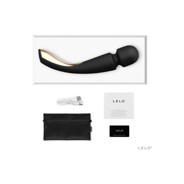 Lelo - Smart Medium Wand 2 Schwarzes Massager | Vybes.it