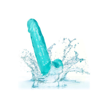 Calexotics - Size Queen Dildo Blue 15.3 Cm | Vybes.it