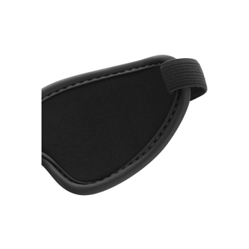 Begme - Black Edition Antifaz Elástico Con Forro De Neopreno |