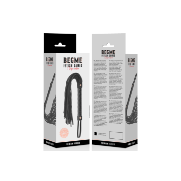 BEGME - BLACK EDITION FLOGGER EN CUIR VEGAN - BEGME BLACK EDITION - F…