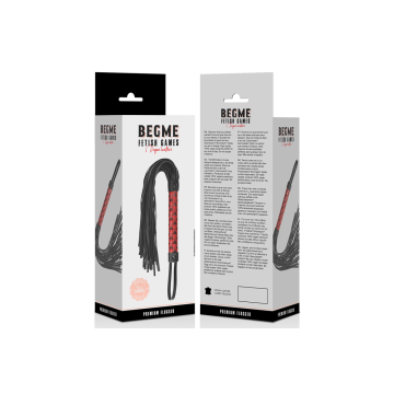 BEGME - FLOGGER IN PELLE VEGANA EDIZIONE ROSSA - BEGME RED EDITION -…