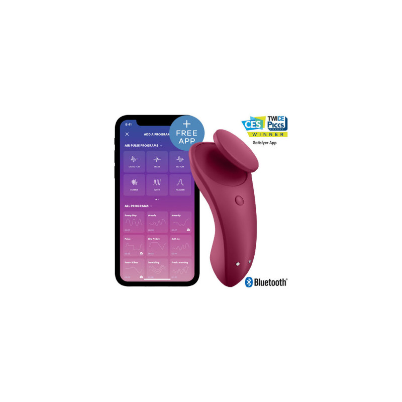 SATISFYER - CULOTTE SECRET SEXY - SATISFYER CONNECT - Pour clitoris