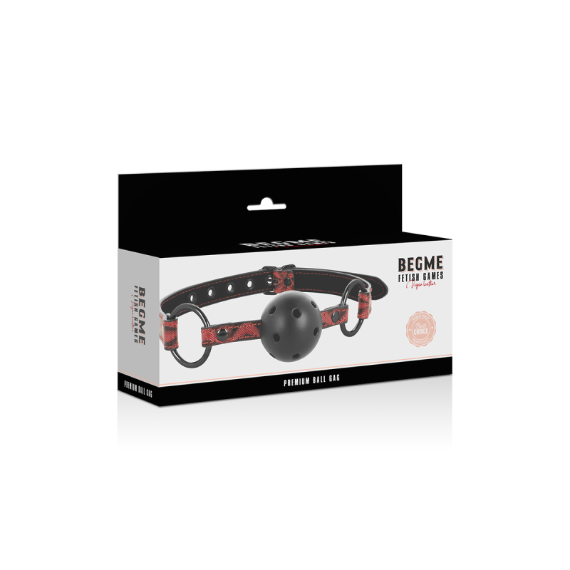Begme - Red Edition Mordaza Cuero Vegano | Vybes.it