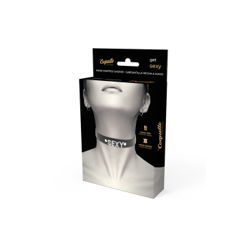 Coquette Chic Desire - Choker Cuero Vegano Sexy | Vybes.it