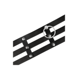 Coquette Chic Desire - Choker Cuero Vegano Estilo Fetish | Vybes.it