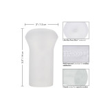 CALEXOTICS - COUPEUR SANS LIMITES TRANSPARENT - Vagins avec vibration