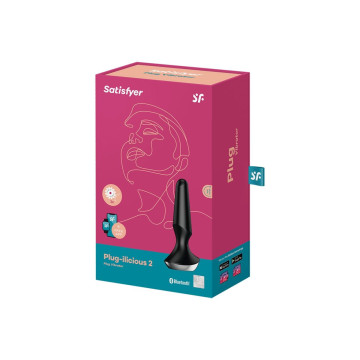 Satisfyer - Plug Ilicious 2 Plug Vibrador Negro | Vybes.it