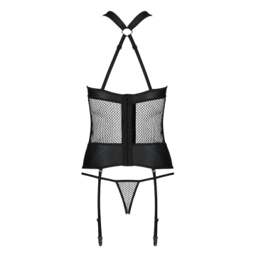 PASSION - AMANDA CORSETTO IN PELLE ECOLOGICA L/XL