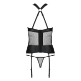 PASSION - AMANDA CORSETTO IN PELLE ECOLOGICA L/XL