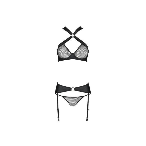 PASSION - AMANDA SET CUERO ECOLOGICO S/M