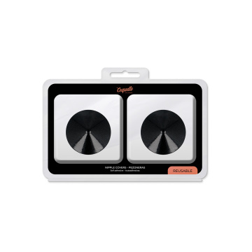 Coquette Chic Desire - Cubre Pezones Metal Circulos Negros |