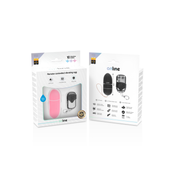 Online - Huevo Vibrador Control Remoto L Rosa | Vybes.it