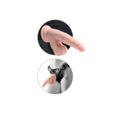 King Cock - Plus 3D Dildo Swinging Balls 15.2 Cm Helle Haut |