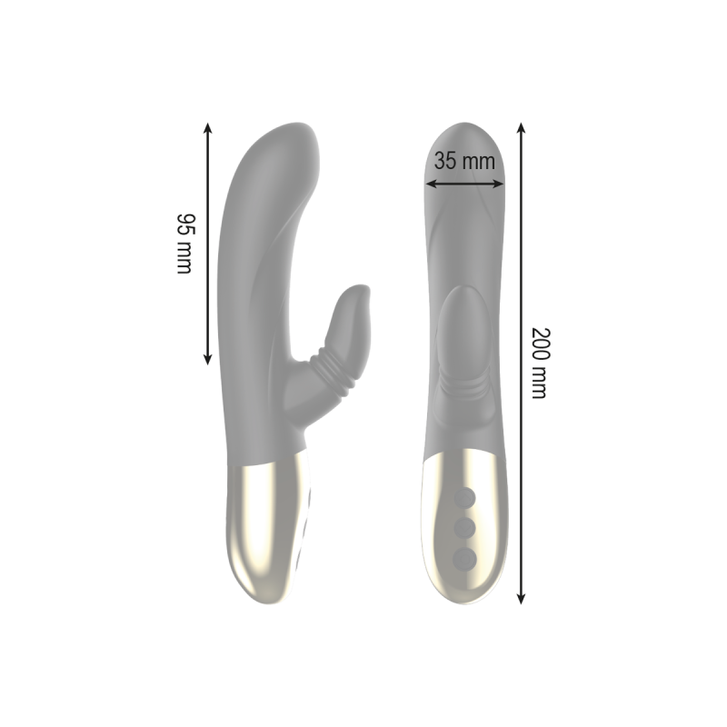 IBIZA - VIBRATOR NEW EXPERIENCE WITH LICKING RABBIT - IBIZA TECHNOLOG…