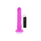 Diversia - Flexibler Vibrierender Dildo Lila 21 Cm - O - 4.9 Cm |
