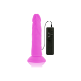 Diversia - Flexibler Vibrierender Dildo Lila 23 Cm - O - 4.3 Cm |